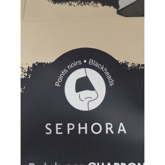 4 SEPHORA COLLECTION Clean Charcoal Nose‎ Strip AUTHENTIC - Picture 2 of 5
